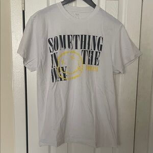 NIRVANA 2024 “Something In The Way” T-Shirt Size Large In White